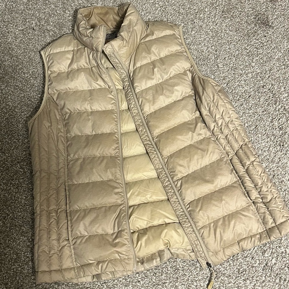 Weatherproof Women's Beige Quilted Vest